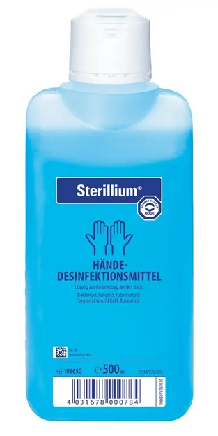 3x Sterillium 500ml  Händedesinfektion  Hautdesinfektion  Desinfektionsmittel