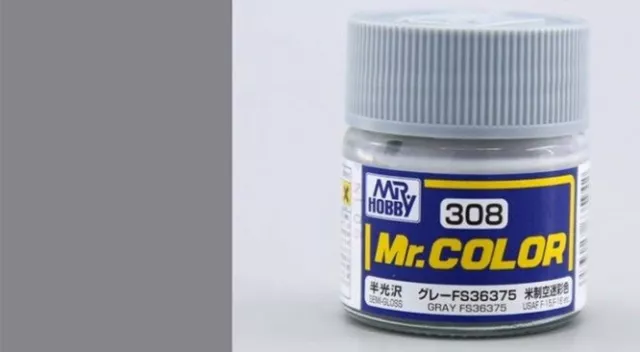 (X) Mr Hobby - Gunze C-308 - Mr. Color ( 10 ML ), Gris FS36375