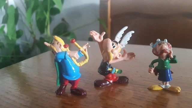7 FIGURINES ASTÉRIX ancien huilor 1967 macau tintin uderzo goscinny EUR