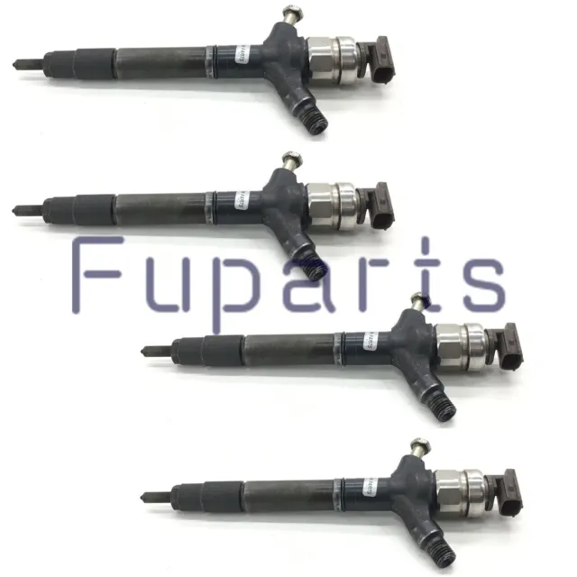 4X Fuel Injector 23670-0R030 23670-0R140 095000-7660 For Toyota 2.0 D-4D