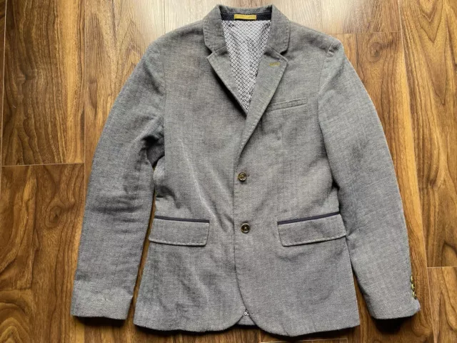 TED BAKER LONDON (3) “Limboe” Cotton Blend Blazer Jacket (M) 38R BNWOT ...