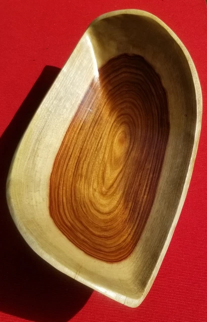 Wood Turned Bowl, handmade wooden bowl-decorative bowl candy dish Made In...