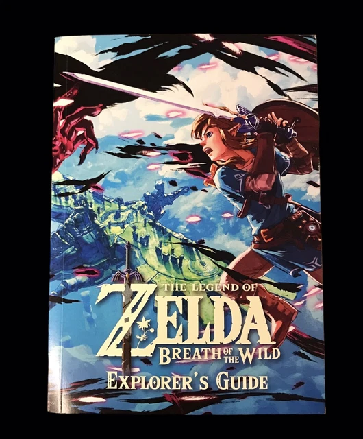 NINTENDO LEGEND OF Zelda Breath of The Wild Guide (2018) copertina