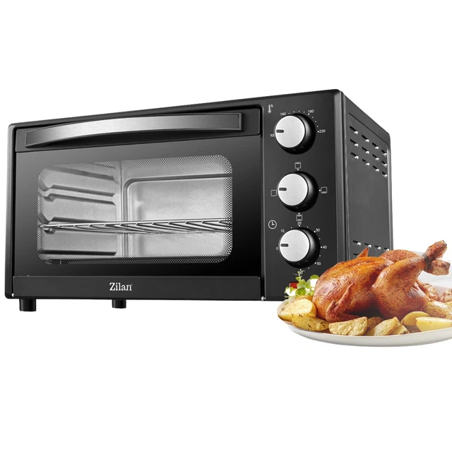 3in1 Miniofen Pizzaofen Mini Backofen Kleiner Backofen Mini Oven 15 Liter