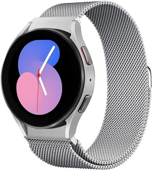 SAMSUNG GALAXY WATCH 4 40mm SM-R860 GPS Alluminio Argento Molto Buono ...