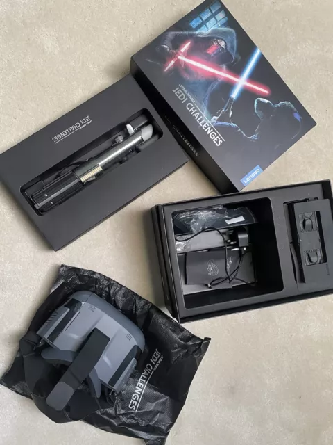 Star Wars Jedi Challenges Lenovo VR Set Light Sabre and Headset