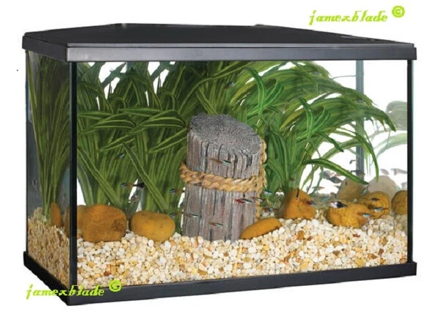 Marina LUX LED Aquarium Kit 19L with Integrated Lighting Fish Tank + Accessories