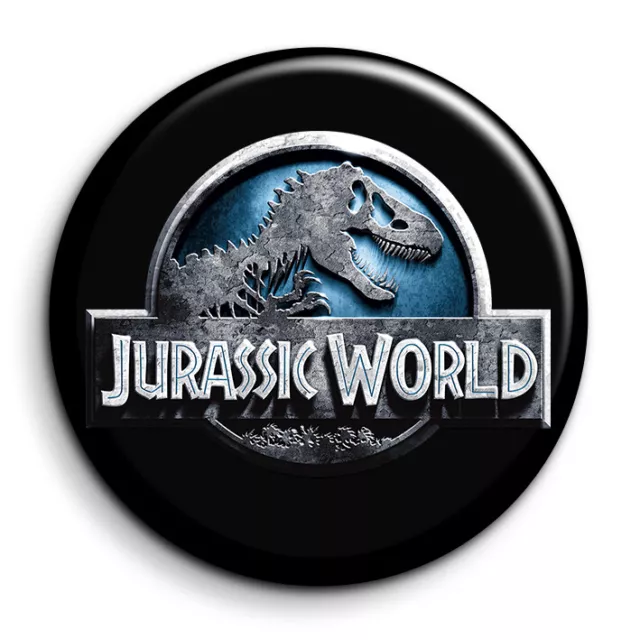 Jurassic World Film Culte Dinosaure Pin Button Badge Ø38mm