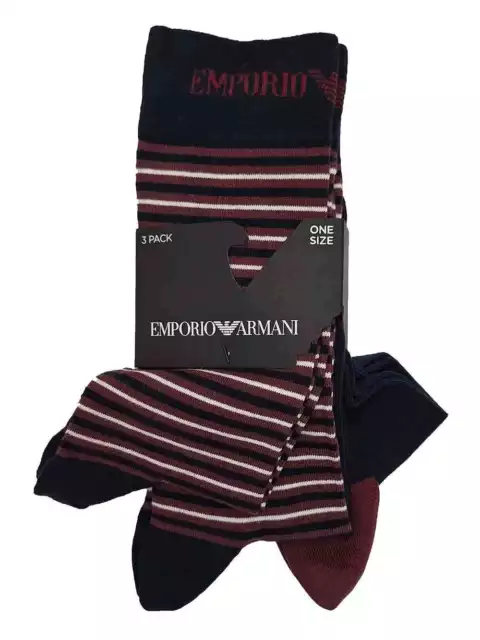 Calzino Corto Tripack Uomo Emporio Armani