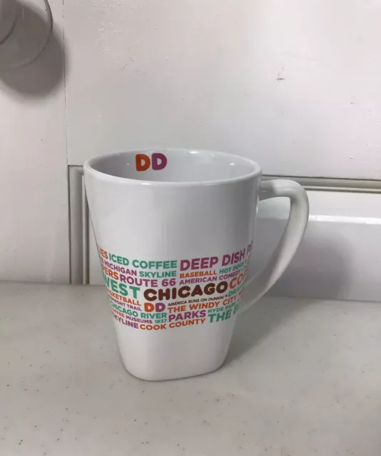 DUNKIN DONUTS Coffee Mug Chicago 2016