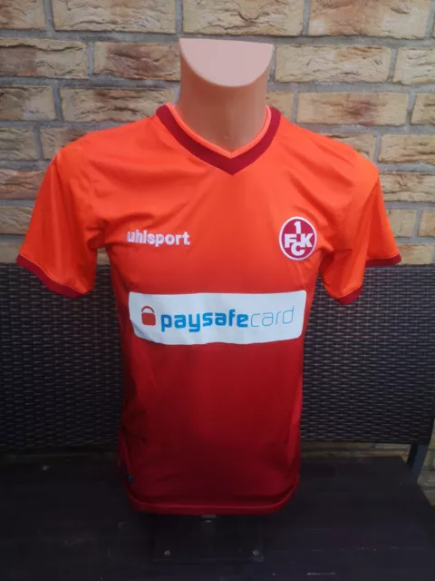 1. FC Kaiserslautern Trikot S Home 2014/15 paysafecard uhlsport rot Shirt Jersey