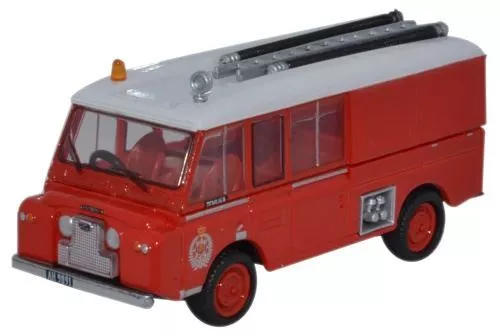 Oxford Diecast Land Rover FT6 Carmichael New Zealand Fire  1:76 Scale