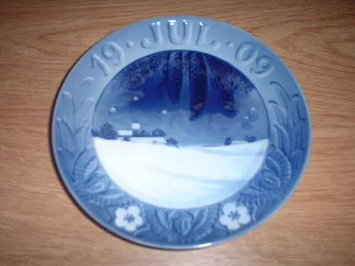 Plato de Navidad 1909 De Royal-Copenhagen #2050