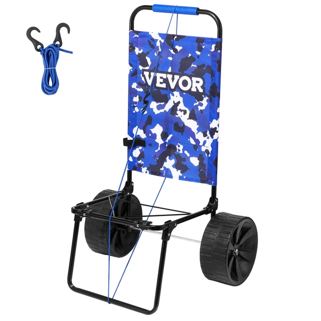 F Fityle Roue Pleine PU 10cm Pour Chariot Plage Camping - Anticrevaison Magnétique