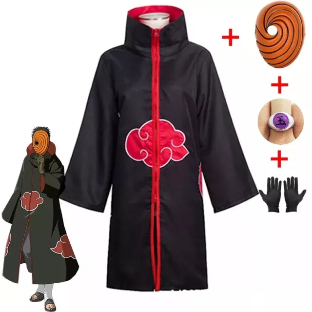 Déguisement Naruto Cosplay obito costume akatsuki du XS au XXL disponible