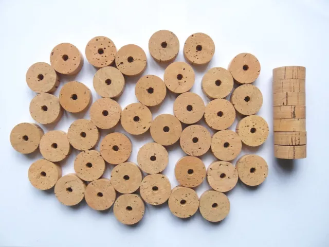 50 CORK RINGS 11/4"X1/2" GRADE EXTRA BORE 1/4" ---- Free ship