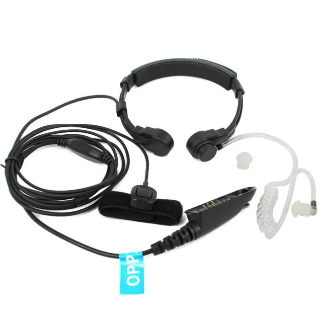 Throat Headphone For Motorola Radio GP328 GP338 GP339 GP340 GP329 GP320 GP360