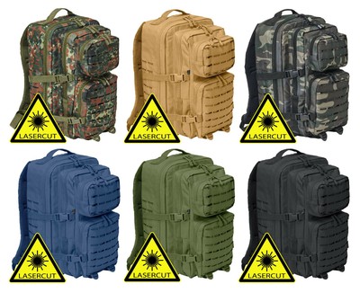 Brandit US Cooper LASERCUT Zaino Esercito tedesco Army Trekking MEDIUM/LARGE NUOVO 