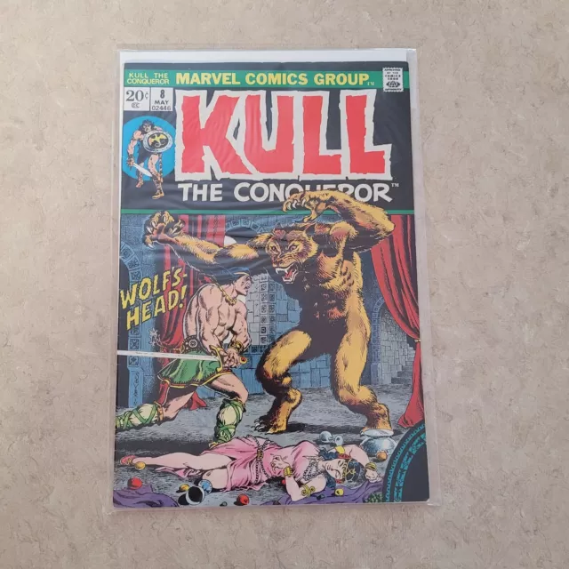 Vintage Marvel Comics KULL The Conqueror May 1973 Comic Issue #8