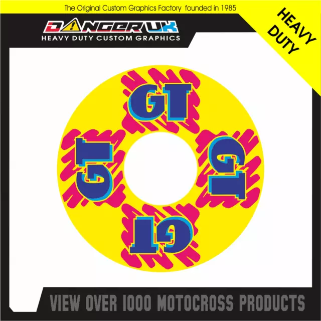 Bmx Thumb Saver Donuts Gt Yellow Pink Blue