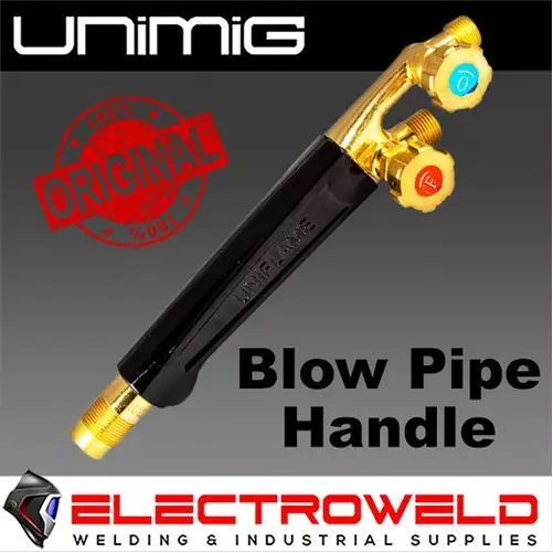 UNIMIG Welding Blow Pipe Torch Handle Oxygen Acetylene LPG Oxy Acet Gas Blowpipe