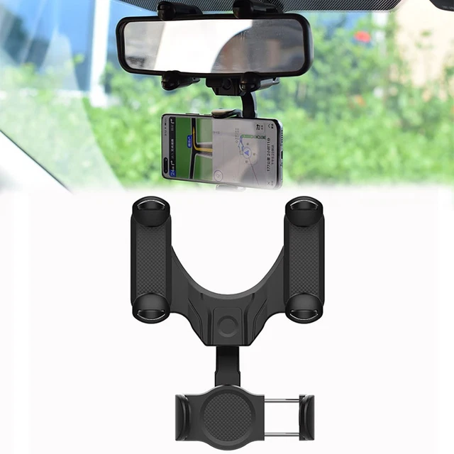 Rétroviseur Support de téléphone Support Titulaire de téléphone de voiture