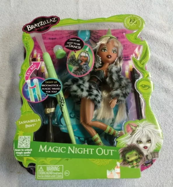 MGA BRATZ Bratzillaz MAGIC NIGHT OUT Cloetta Spelletta Doll - New Sealed