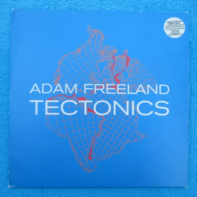 Adam Freeland – Tectonics 3LP Vinyl 1999 Ultra Records UL 1056-1 Breakbeat