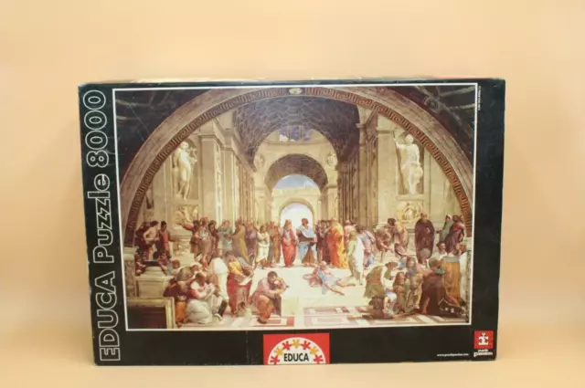 Educa 8000 Piece Puzzle Alexander Magno Visiting Appelles Studio