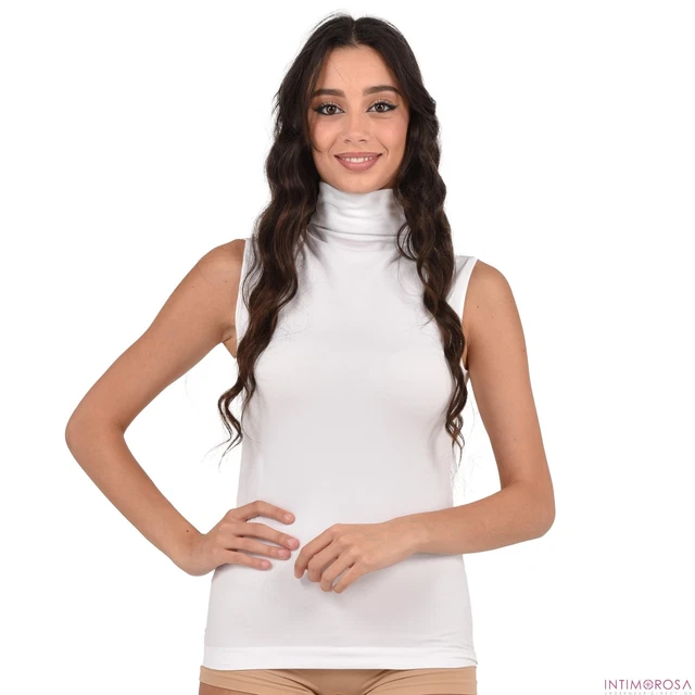 INTIMIDEA 200067- T-shirt Uomo Smanicata In Microfibra Senza Cuciture - Foto 4