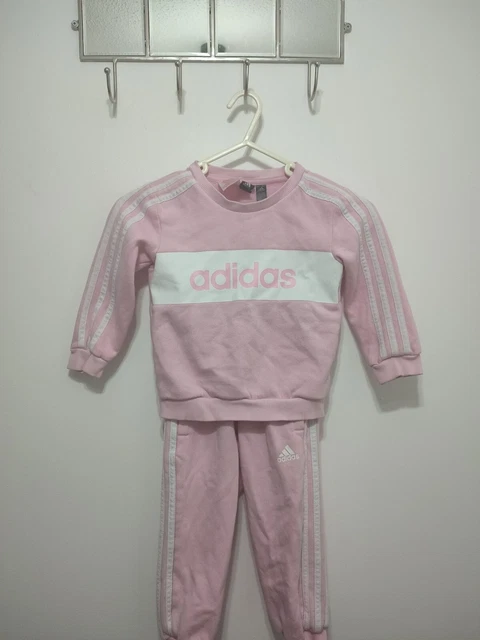 ADIDAS GIRLS TRACKSUIT Set Age 13 14 Years Top And joggers Set EUR