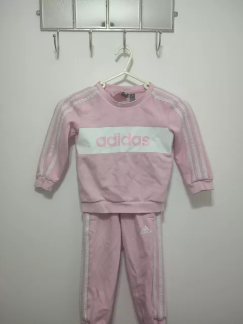 Maglione e jogger rosa 3-4 anni