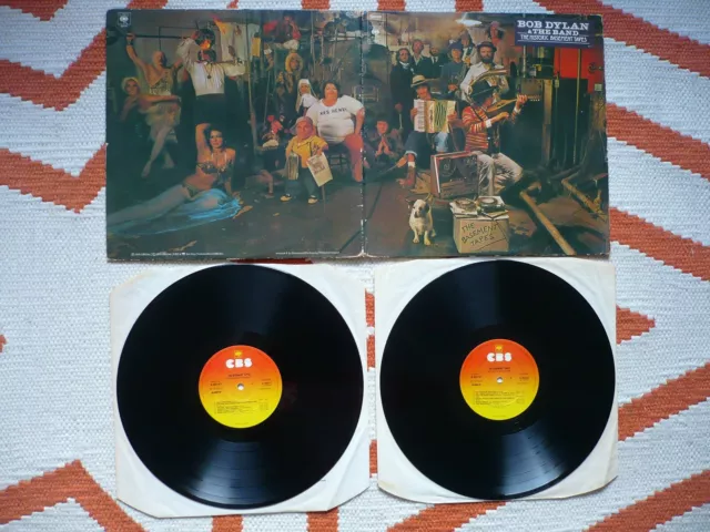 Bob Dylan & The Band The Basement Tapes Double Vinyl UK CBS 1975 1st Press 2 LP