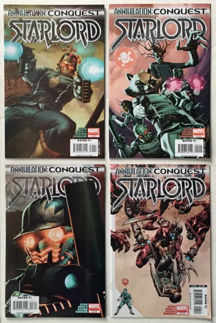 Annihilation: Conquest Starlord 1 2 3 4 Limited Series Set Marvel Comics 2007
