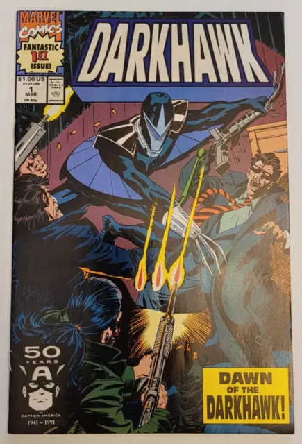 DARKHAWK #1 - 1st App of Darkhawk - Marvel Comics March 1991