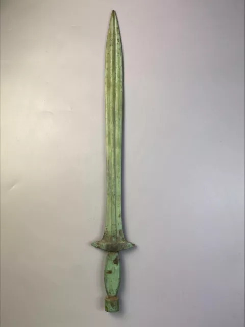 Greek Bronze Sword circa 5th century BC.