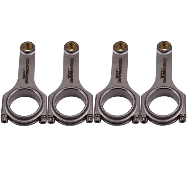 Conrod Forged 4340 EN24 Bielle Connecting Rods + Bolts for Kia Carens 1999-2006