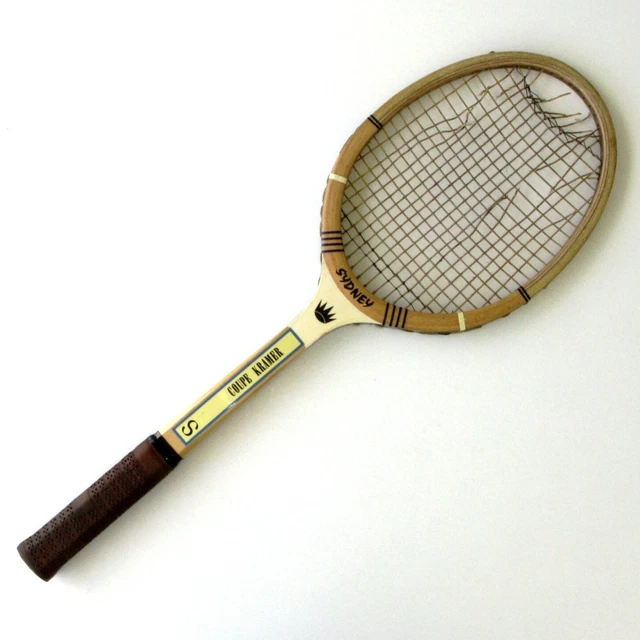 Ancienne raquette en bois Rawlings Court King - Collection