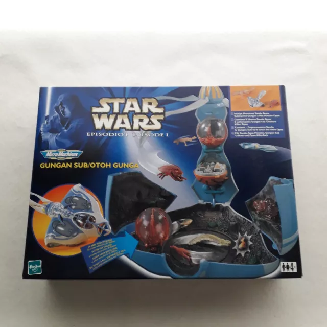 Hasbro Star Wars Episode 1 Micro Machines Set - Gungan Sub / Otoh Gunga