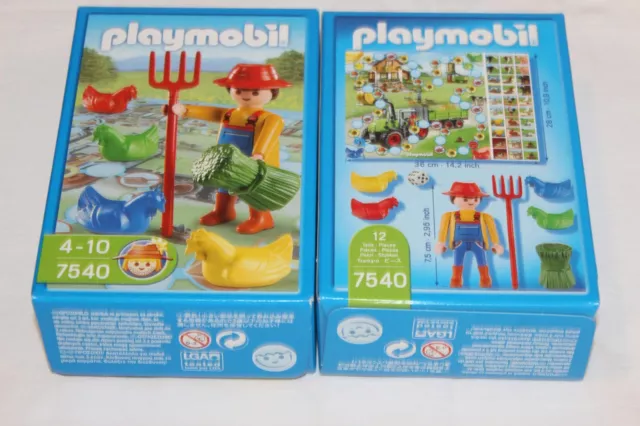 Playmobil 7540 Juego de Dados -bauer Pollos -ovp- Rar-Neu