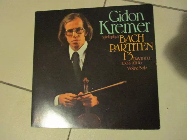 LP Vinyl Gidon Kremer Bach Partiten 1 - 3 Weitere Tonträger erhältlich