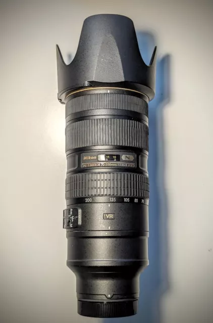 Nikon 70-200mm AF-S Nikkor F2.8G ED VR II Lens 