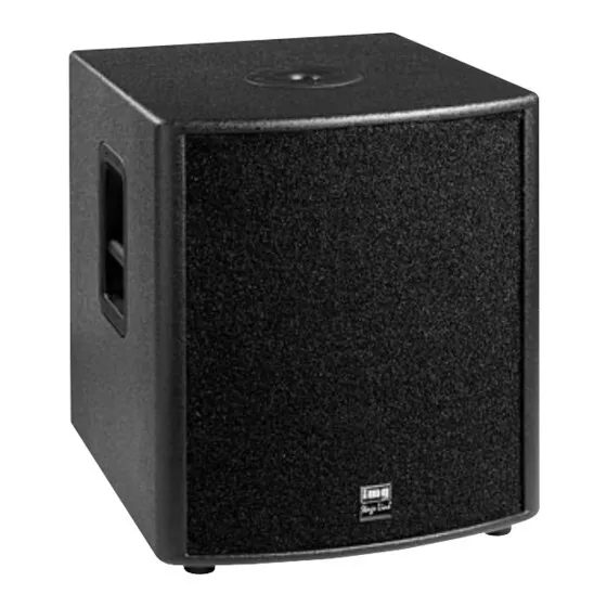 CHEAP IMG Stageline PSUB-250 Active Subwoofer 600W Max 400W RMS & Case RRP £1000