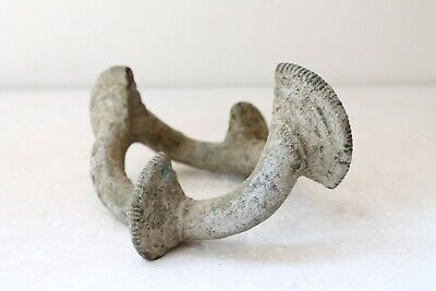 Selten 18c Messing Bronze Fußkette Antik Vintage Alt Kombi Sammlerstück NH4299 2