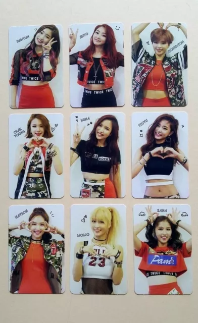 Twice Mini Album The Story Begins Official Photocard Photo card SET