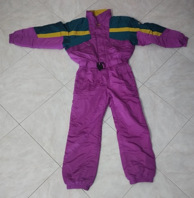 TUTA NEVE FILA Magic Line Misura 48 anni 90 Usato Come Nuovo Sci