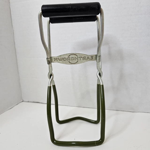 VINTAGE EARTHGROWN CANNING Jar Lifter Tongs Rubber Tips 10.99 PicClick