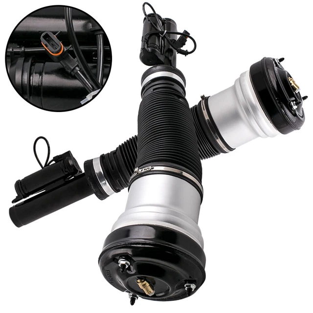 Pair Front Air Suspension Shock Struts Fit Mercedes S-Class S430 500 600 S65AMG