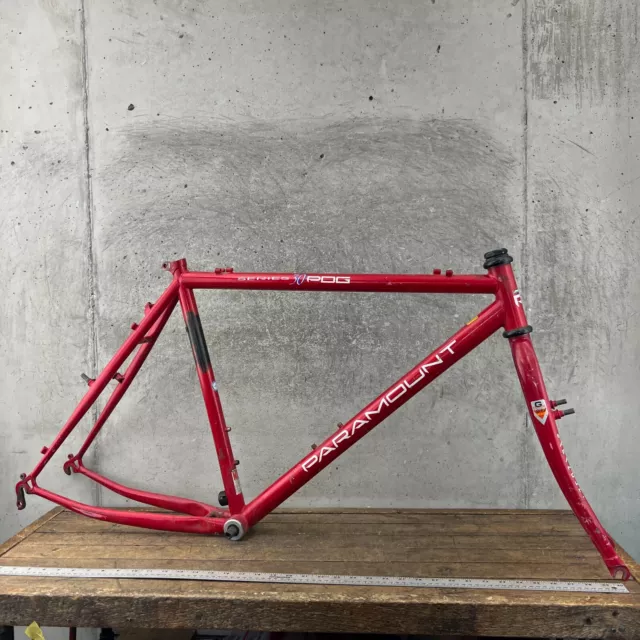 Vintage Schwinn Paramount PDG Frame Set 20 in Mountain G Stay 26 in 135 mm CRMO