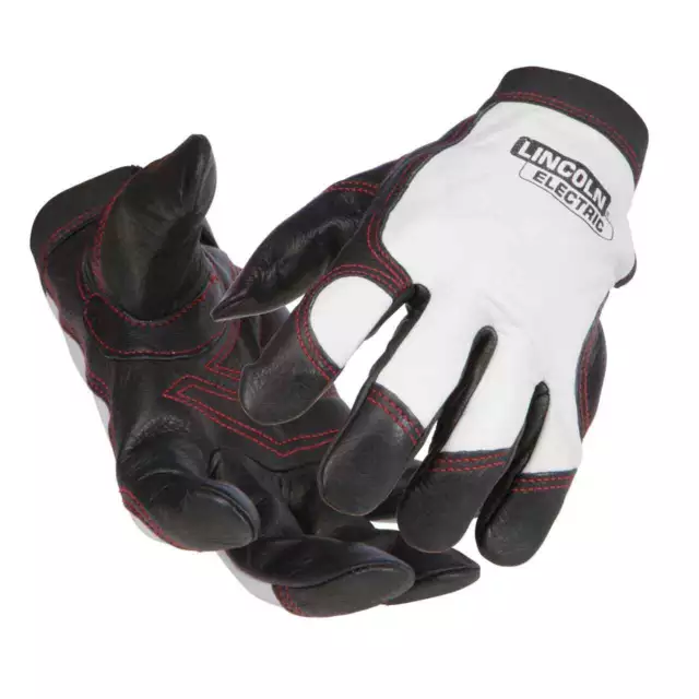 Lincoln Electric K2977 Top Grain Cowhide/Pigskin Steel Worker Gloves X-Large